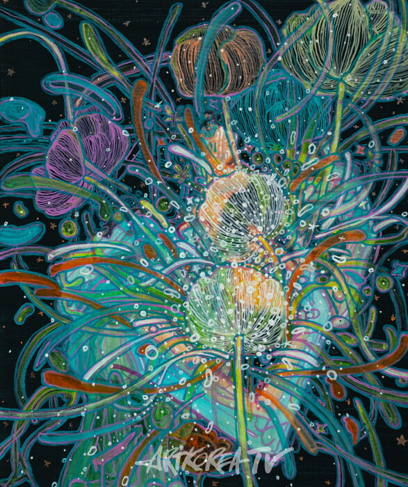 빛이 숨을 쉴 때 0814 oil on canvas 46x55cm 2024