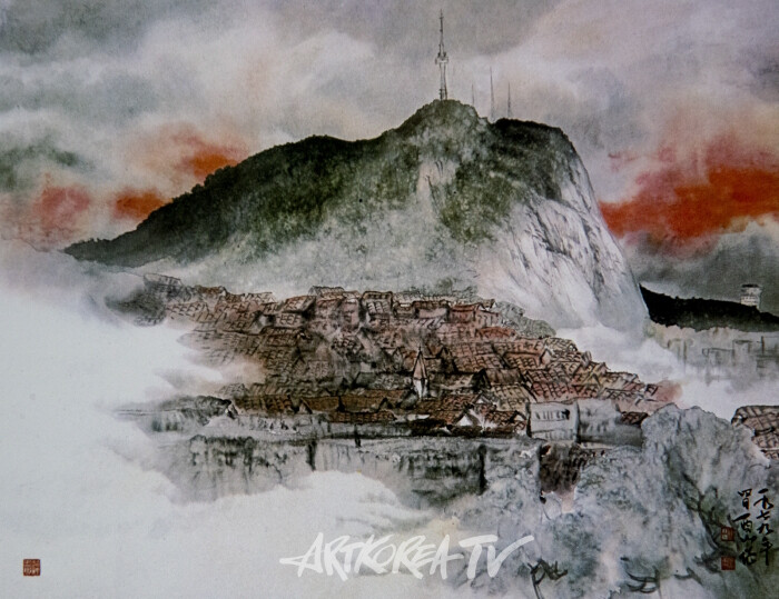 민경갑, 자연과 산을 인간의 감성과 영혼으로 표출