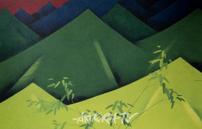 민경갑, 자연과 산을 인간의 감성과 영혼으로 표출