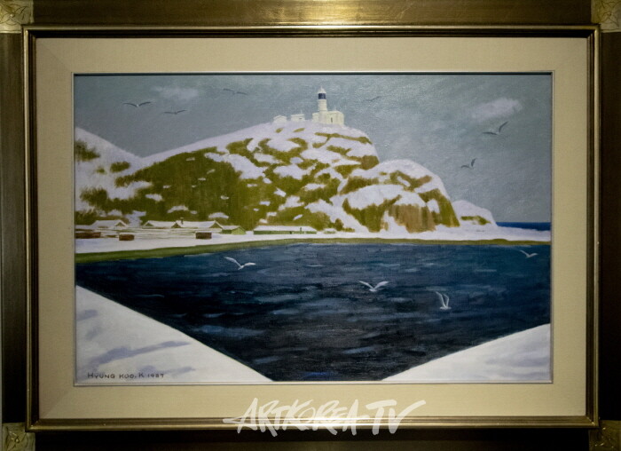 김형구-설경 1987