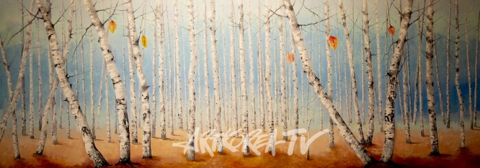 제17회 박락선 개인전 '자작나무-꿈을 찾아서' 전시작품