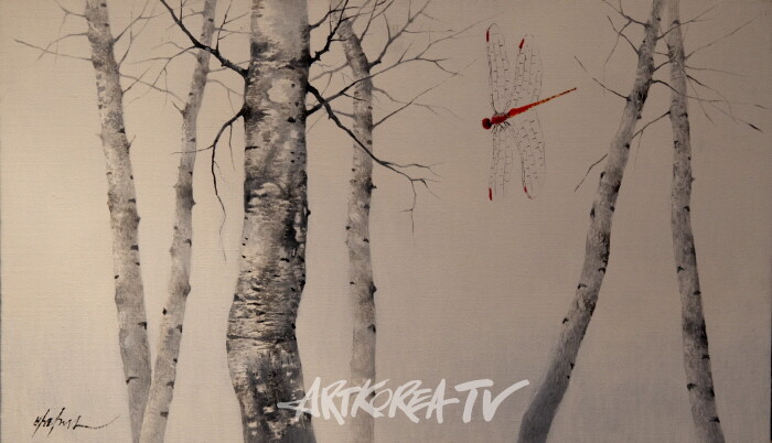제17회 박락선 개인전 '자작나무-꿈을 찾아서' 전시작품