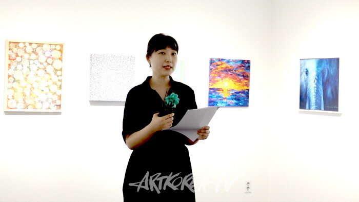 제9회 성북미술협회 정기전 ‘성북 예찬’전-장재경 사무국장