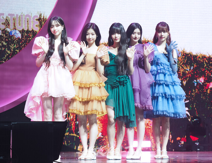 피프티 피프티(FIFTY FIFTY) 두 번째 미니 앨범 '러브튠'(Love Tune) 쇼케이스. 2024.09.20 사진 ⓒ아트코리아방송 이용선 기자