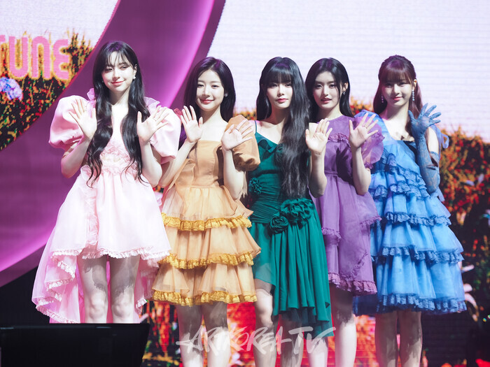 피프티 피프티(FIFTY FIFTY) 두 번째 미니 앨범 '러브튠'(Love Tune) 쇼케이스. 2024.09.20 사진 ⓒ아트코리아방송 이용선 기자