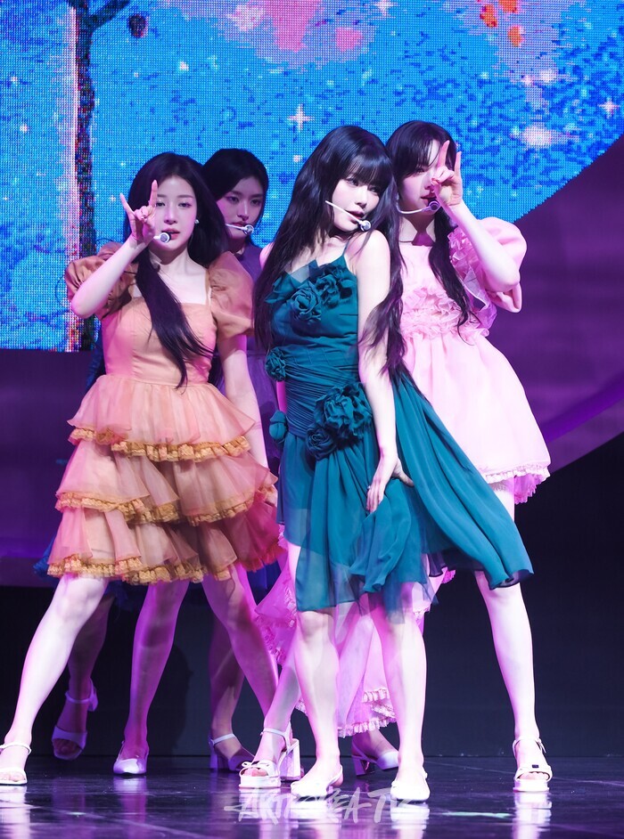 피프티 피프티(FIFTY FIFTY) 두 번째 미니 앨범 '러브튠'(Love Tune) 쇼케이스. 2024.09.20 사진 ⓒ아트코리아방송 이용선 기자