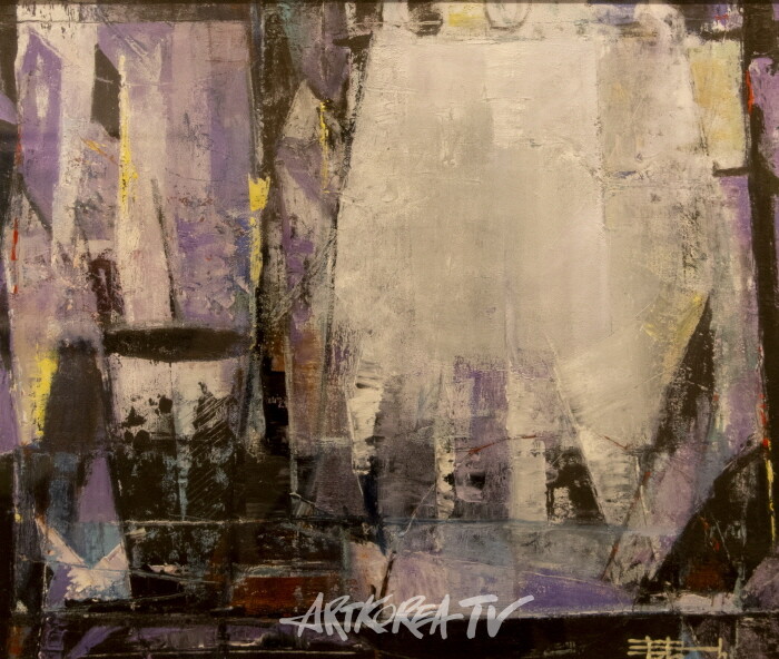 제4회 탁인성 개인전 ‘어느 CEO의 캔버스 사랑 이야기’-시간 속으로