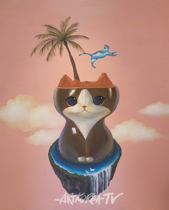 꿈꾸는 고양이,몽상의 세계-아세움