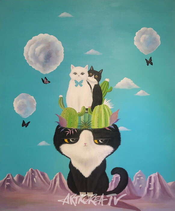 꿈꾸는 고양이,몽상의 세계-아세움