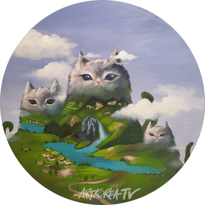 꿈꾸는 고양이,몽상의 세계-아세움