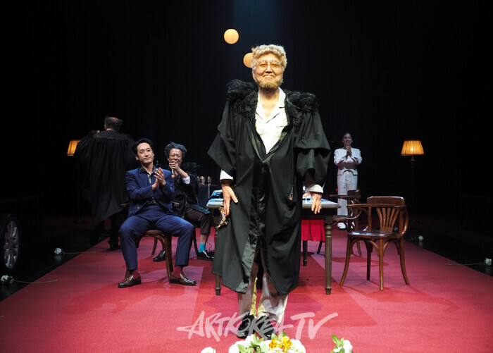 연극 '트랩' 프레스콜 (김신기) 2024.09.27 사진 ⓒ아트코리아방송 이용선 기자