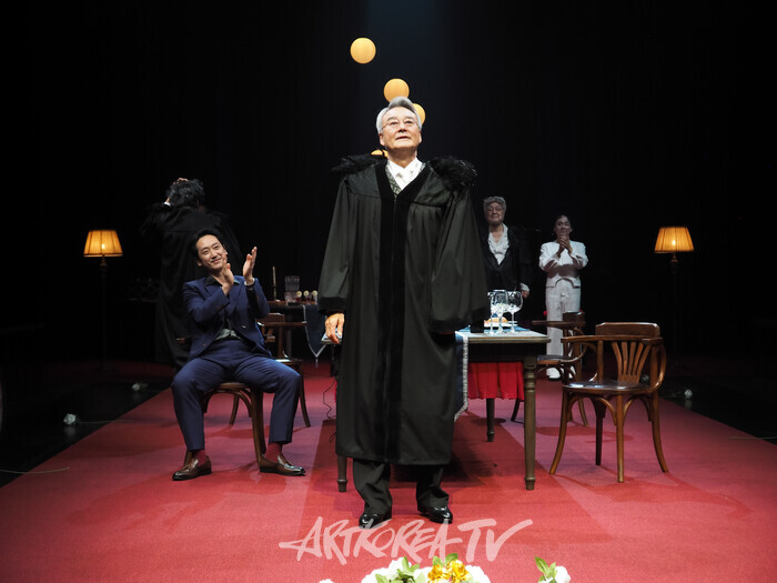 연극 '트랩' 프레스콜 (남명렬) 2024.09.27 사진 ⓒ아트코리아방송 이용선 기자