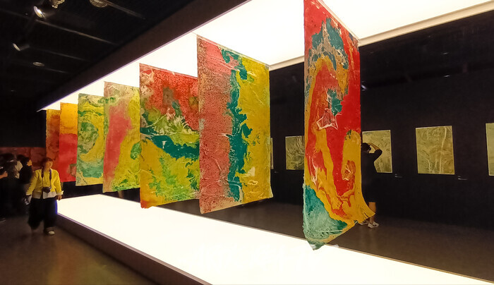 '성파 선예禪藝 특별전 - COSMOS'. 2024.09.27 사진 ⓒ아트코리아방송 이용선 기자