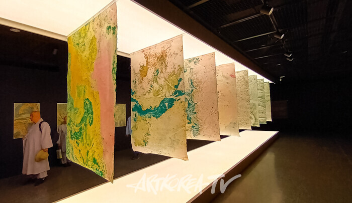 '성파 선예禪藝 특별전 - COSMOS'. 2024.09.27 사진 ⓒ아트코리아방송 이용선 기자