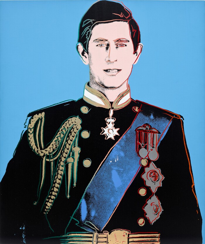 Andy WarholPortrait of Prince Charles, 1982 제공 : 필립스옥션