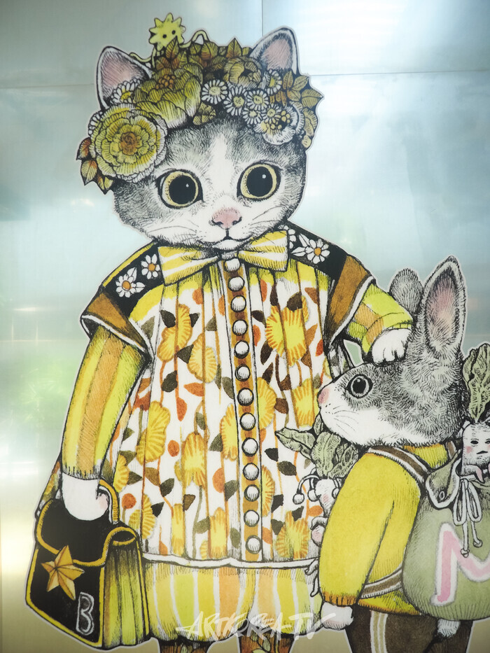 유코 히구치(YukoHiguchi) 첫 번째 한국 전시 '유코 히구치 특별전 : 비밀의 숲' 2024.10.02 사진 ⓒ아트코리아방송 이용선 기자