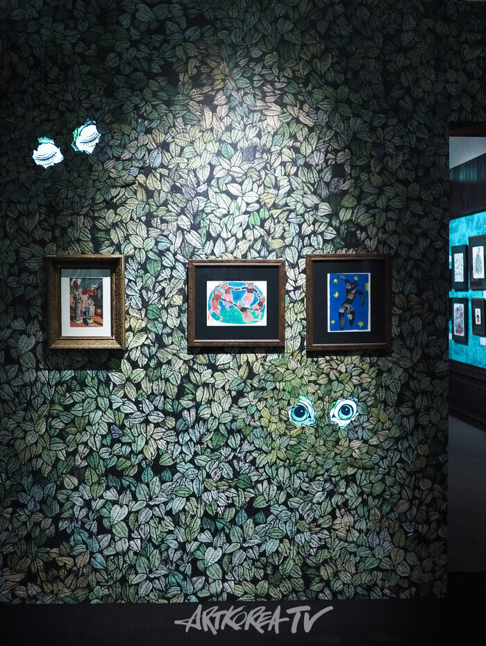 유코 히구치(YukoHiguchi) 첫 번째 한국 전시 '유코 히구치 특별전 : 비밀의 숲' 2024.10.02 사진 ⓒ아트코리아방송 이용선 기자