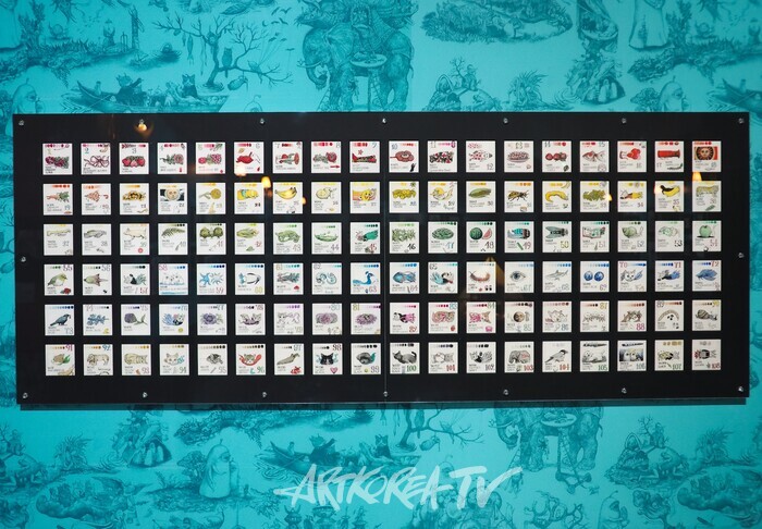 유코 히구치(YukoHiguchi) 첫 번째 한국 전시 '유코 히구치 특별전 : 비밀의 숲' 2024.10.02 사진 ⓒ아트코리아방송 이용선 기자