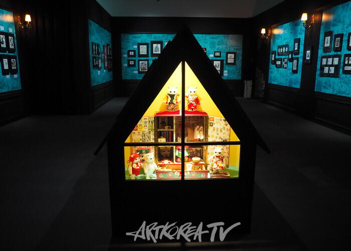 유코 히구치(YukoHiguchi) 첫 번째 한국 전시 '유코 히구치 특별전 : 비밀의 숲' 2024.10.02 사진 ⓒ아트코리아방송 이용선 기자