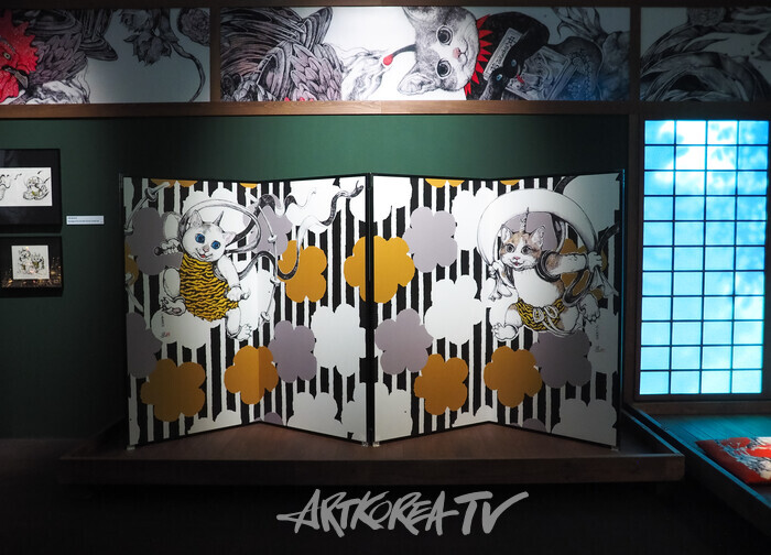 유코 히구치(YukoHiguchi) 첫 번째 한국 전시 '유코 히구치 특별전 : 비밀의 숲' 2024.10.02 사진 ⓒ아트코리아방송 이용선 기자