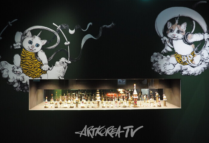 유코 히구치(YukoHiguchi) 첫 번째 한국 전시 '유코 히구치 특별전 : 비밀의 숲' 2024.10.02 사진 ⓒ아트코리아방송 이용선 기자