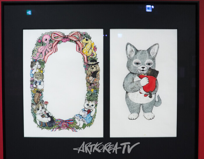 유코 히구치(YukoHiguchi) 첫 번째 한국 전시 '유코 히구치 특별전 : 비밀의 숲' 2024.10.02 사진 ⓒ아트코리아방송 이용선 기자