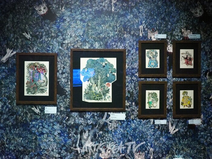 유코 히구치(YukoHiguchi) 첫 번째 한국 전시 '유코 히구치 특별전 : 비밀의 숲' 2024.10.02 사진 ⓒ아트코리아방송 이용선 기자