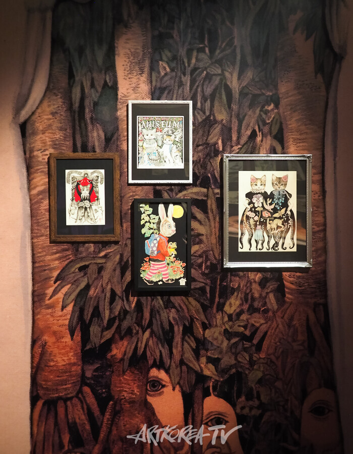 유코 히구치(YukoHiguchi) 첫 번째 한국 전시 '유코 히구치 특별전 : 비밀의 숲' 2024.10.02 사진 ⓒ아트코리아방송 이용선 기자