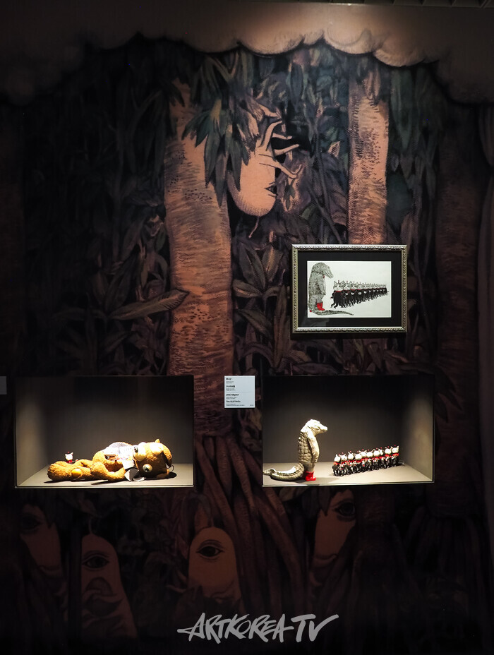 유코 히구치(YukoHiguchi) 첫 번째 한국 전시 '유코 히구치 특별전 : 비밀의 숲' 2024.10.02 사진 ⓒ아트코리아방송 이용선 기자