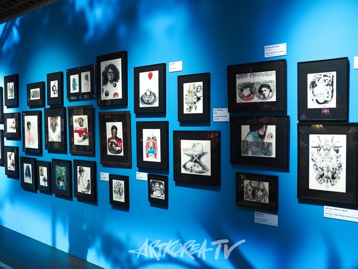 유코 히구치(YukoHiguchi) 첫 번째 한국 전시 '유코 히구치 특별전 : 비밀의 숲' 2024.10.02 사진 ⓒ아트코리아방송 이용선 기자