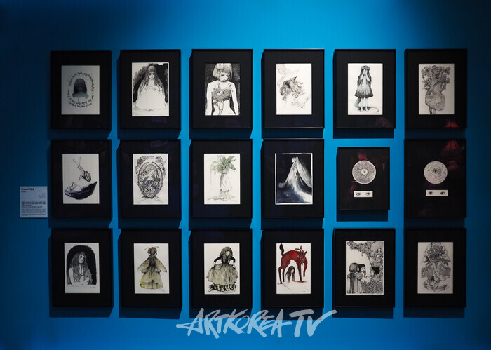 유코 히구치(YukoHiguchi) 첫 번째 한국 전시 '유코 히구치 특별전 : 비밀의 숲' 2024.10.02 사진 ⓒ아트코리아방송 이용선 기자