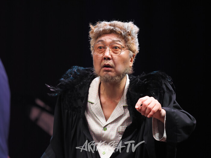 연극 '트랩' 프레스콜(김신기) 2024.09.27 사진 ⓒ아트코리아방송 이용선 기자