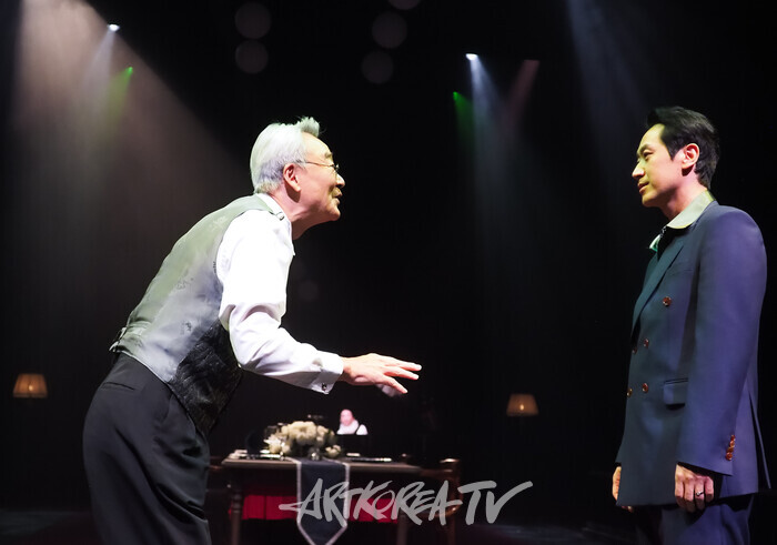 연극 '트랩' 프레스콜(남명렬) 2024.09.27 사진 ⓒ아트코리아방송 이용선 기자