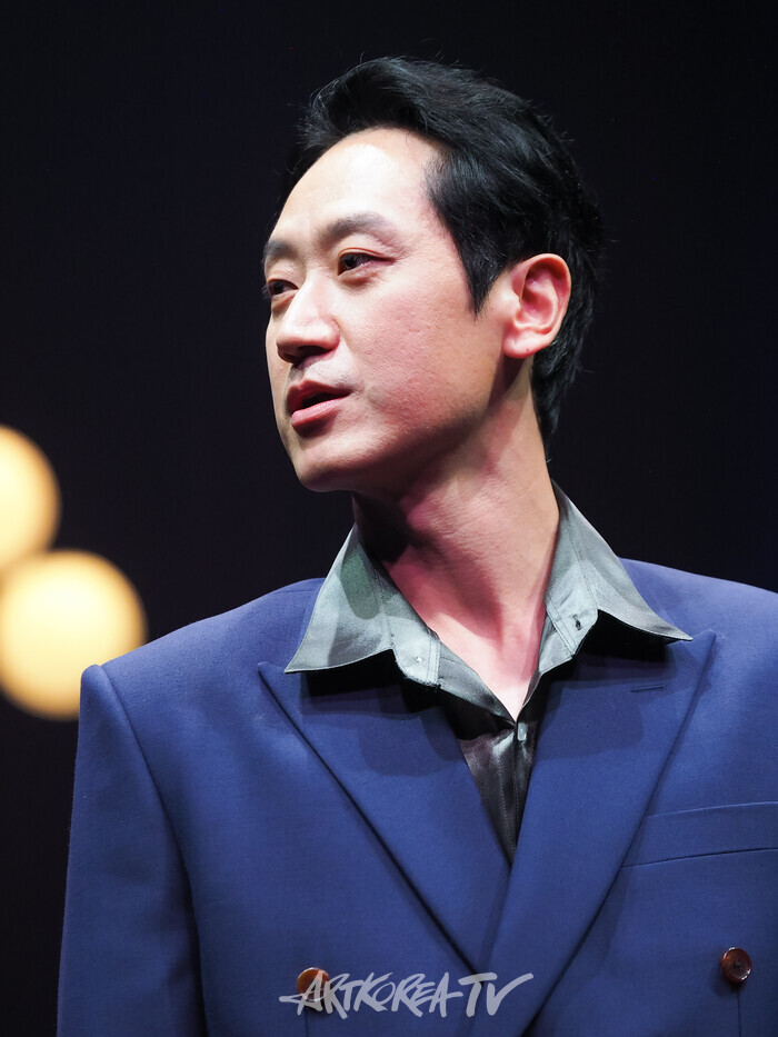 연극 '트랩' 프레스콜(김명기) 2024.09.27 사진 ⓒ아트코리아방송 이용선 기자