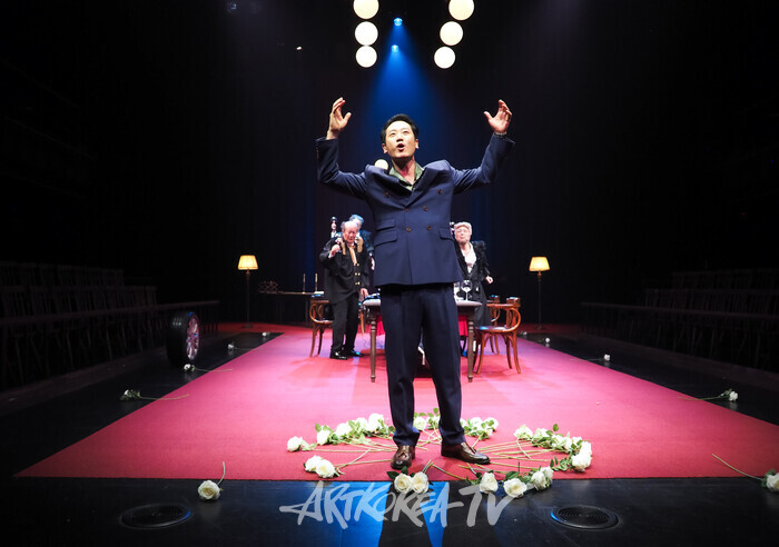 연극 '트랩' 프레스콜(김명기) 2024.09.27 사진 ⓒ아트코리아방송 이용선 기자