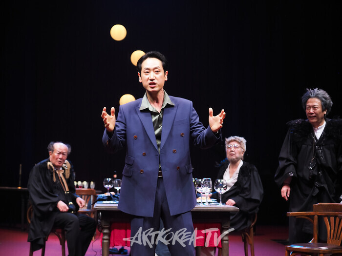 연극 '트랩' 프레스콜(김명기) 2024.09.27 사진 ⓒ아트코리아방송 이용선 기자