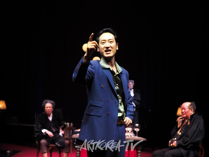 연극 '트랩' 프레스콜(김명기) 2024.09.27 사진 ⓒ아트코리아방송 이용선 기자