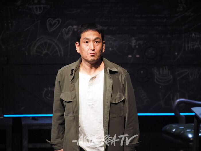 연극 '킬롤로지' 프레스콜(알란 역의 김수현). 2024.10.02 사진 ⓒ아트코리아방송 이용선 기자