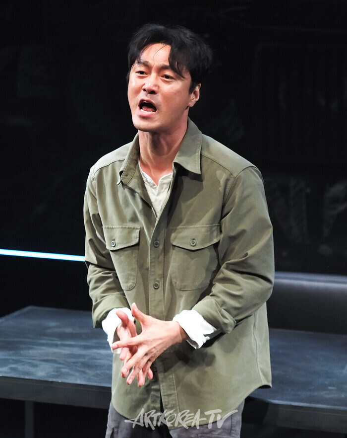 연극 '킬롤로지' 프레스콜(알란 역의 최영준). 2024.10.02 사진 ⓒ아트코리아방송 이용선 기자