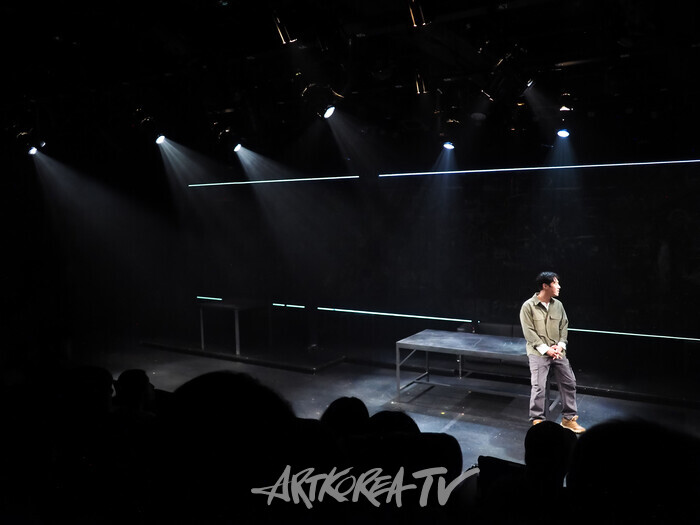 연극 '킬롤로지' 프레스콜(알란 역의 최영준). 2024.10.02 사진 ⓒ아트코리아방송 이용선 기자