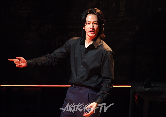 연극 '킬롤로지' 프레스콜(폴 역의 임주환). 2024.10.02 사진 ⓒ아트코리아방송 이용선 기자