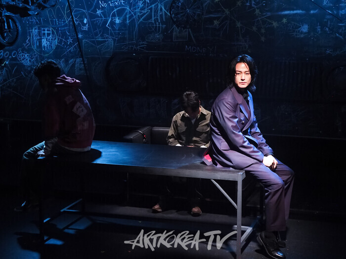 연극 '킬롤로지' 프레스콜(폴 역의 임주환). 2024.10.02 사진 ⓒ아트코리아방송 이용선 기자