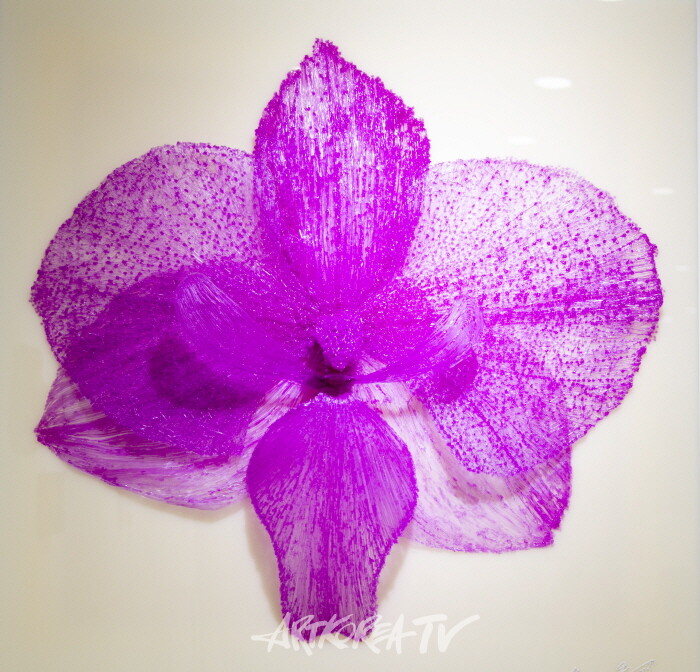 에코락갤러리에 전시된 작품들-오은교-ORCHID