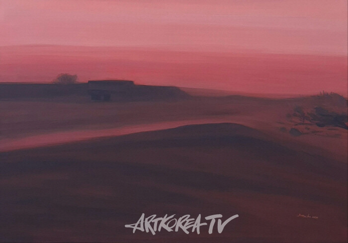 모래폭풍_2024_acrylic on canvas_65.1x90.9cm