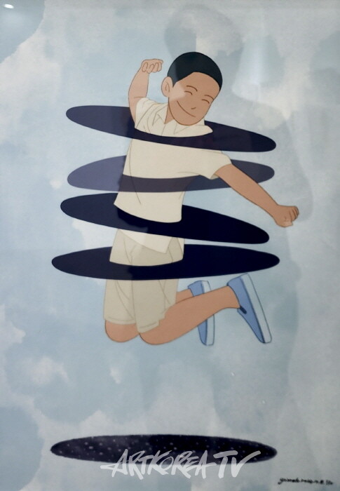 나의 에너지-디지털 판화 42.7-59.4cm 2024