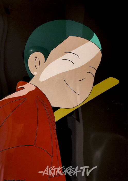 빛이 스며드는 순간-디지털 판화 42.7-59.4cm 2024