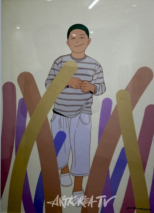 수즙음-디지털 판화 42.7-59.4cm 2024