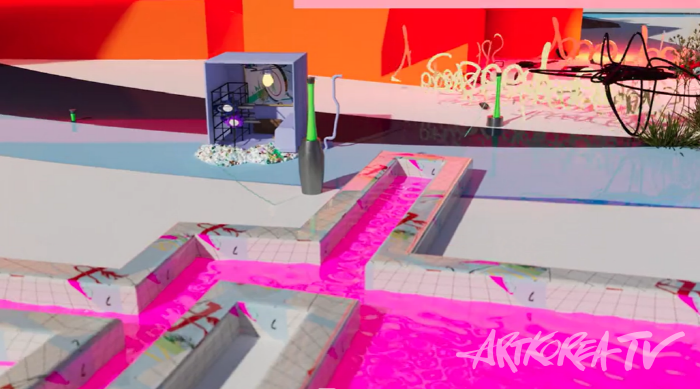 Fujikura Asako (b. 1992-) Behind Those Mountains 2023 Single channel video, sound©Courtesy of the arist