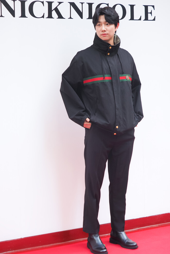 닉앤니콜 명동 플래그십스토어 그랜드 오픈 포토월 행사(기도훈) 2024.10.11 사진 ⓒ아트코리아방송 이용선 기자