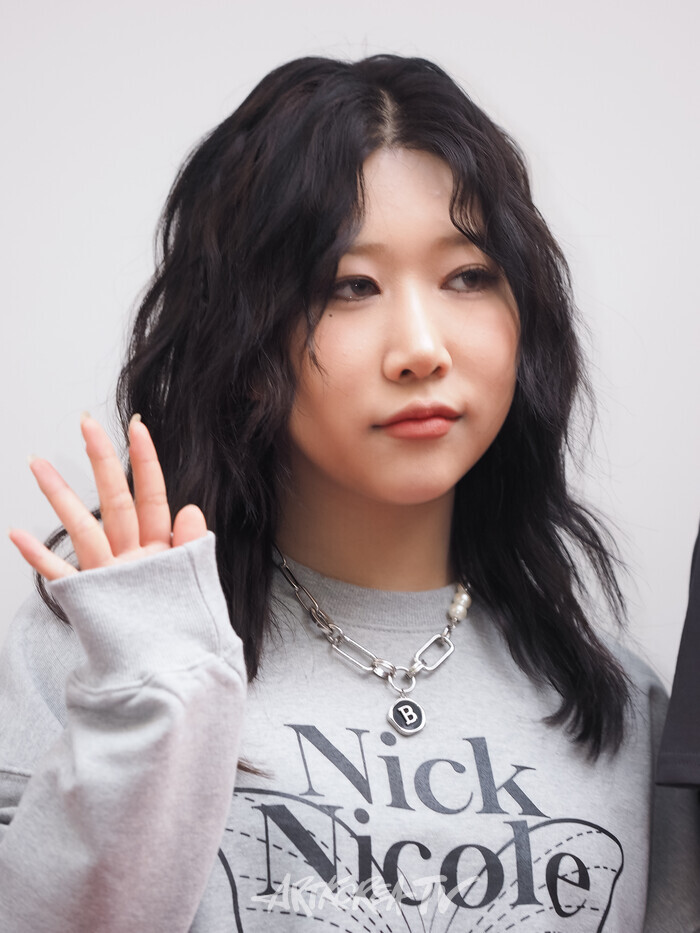 ​닉앤니콜 명동 플래그십스토어 그랜드 오픈 포토월 행사(베베) 2024.10.11 사진 ⓒ아트코리아방송 이용선 기자​